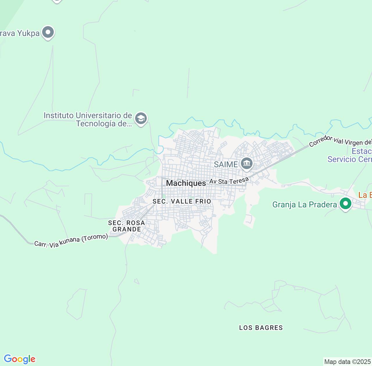 Map image for Intellectual Property Lawyers in Machiques and Zulia IP firms at coordinates  ; .
